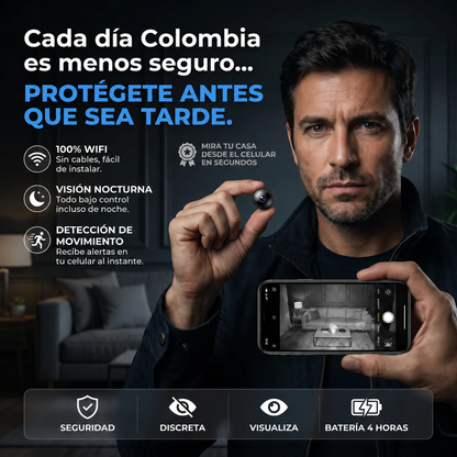 Edición Limitada Opticus Mini Cam™ - La verdadera mini cámara espía